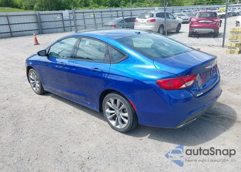 2015 Chrysler 200 S z USA, uszkodzony, nr VIN 1C3CCCBB0FN553087